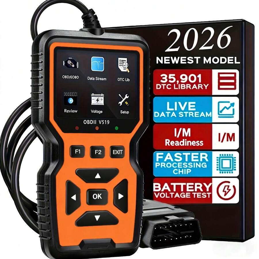 Escáner de diagnóstico OBD V519