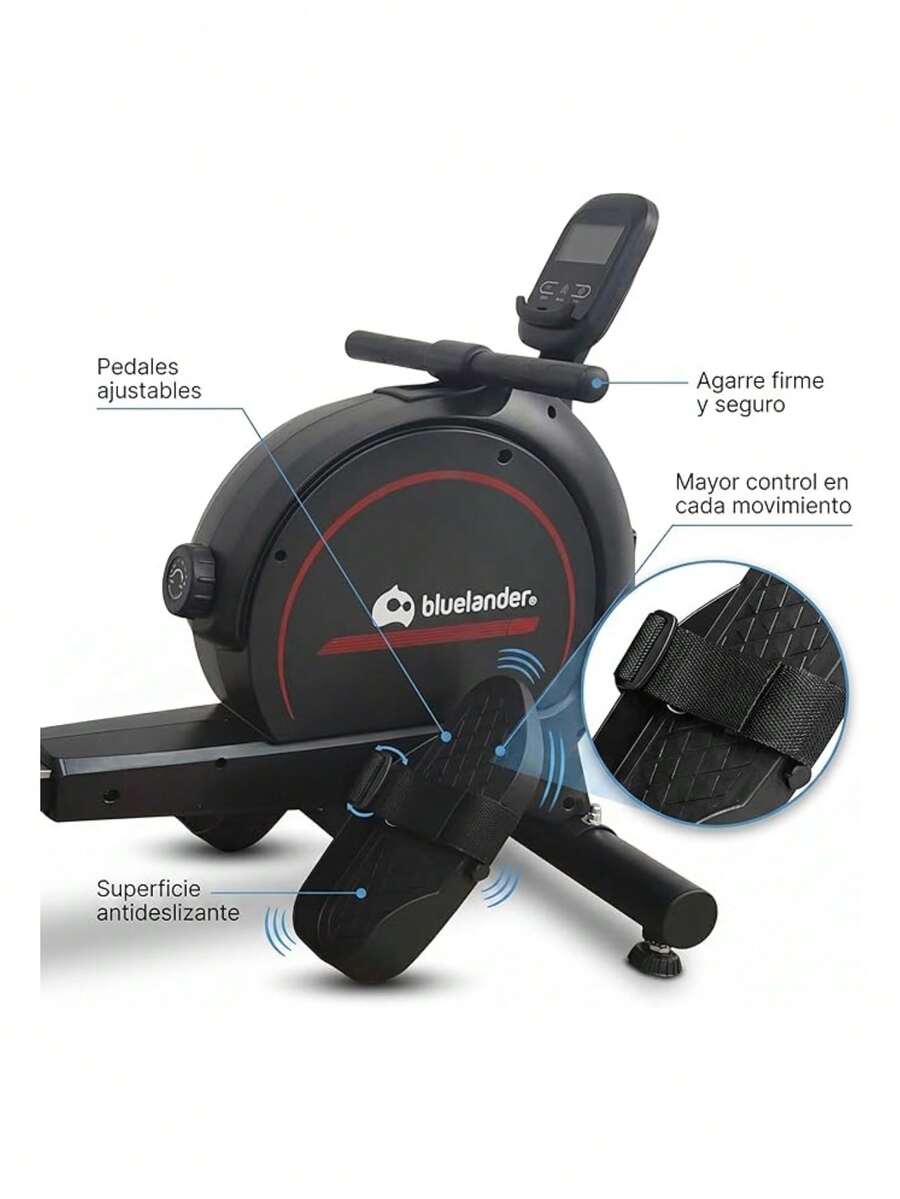 Máquina de Remo con Resistencia Magnética 16 Niveles