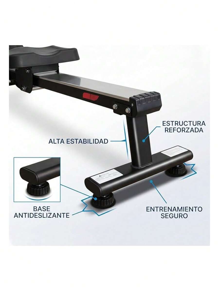 Máquina de Remo con Resistencia Magnética 16 Niveles