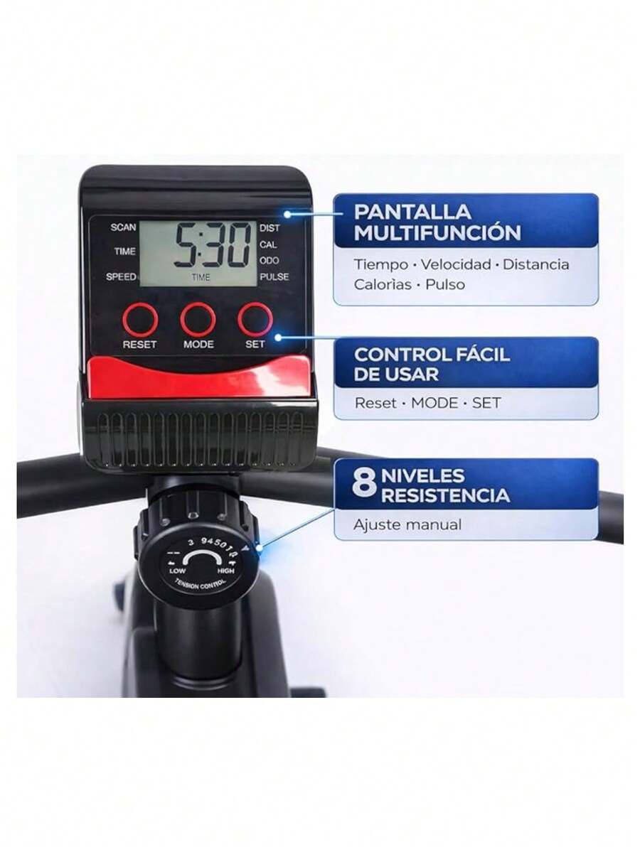 Bicicleta Estática Reclinada