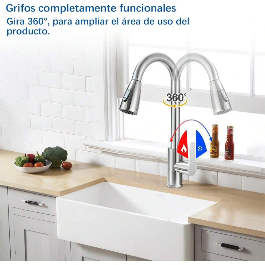 Grifo moderno para tarjas para cocina