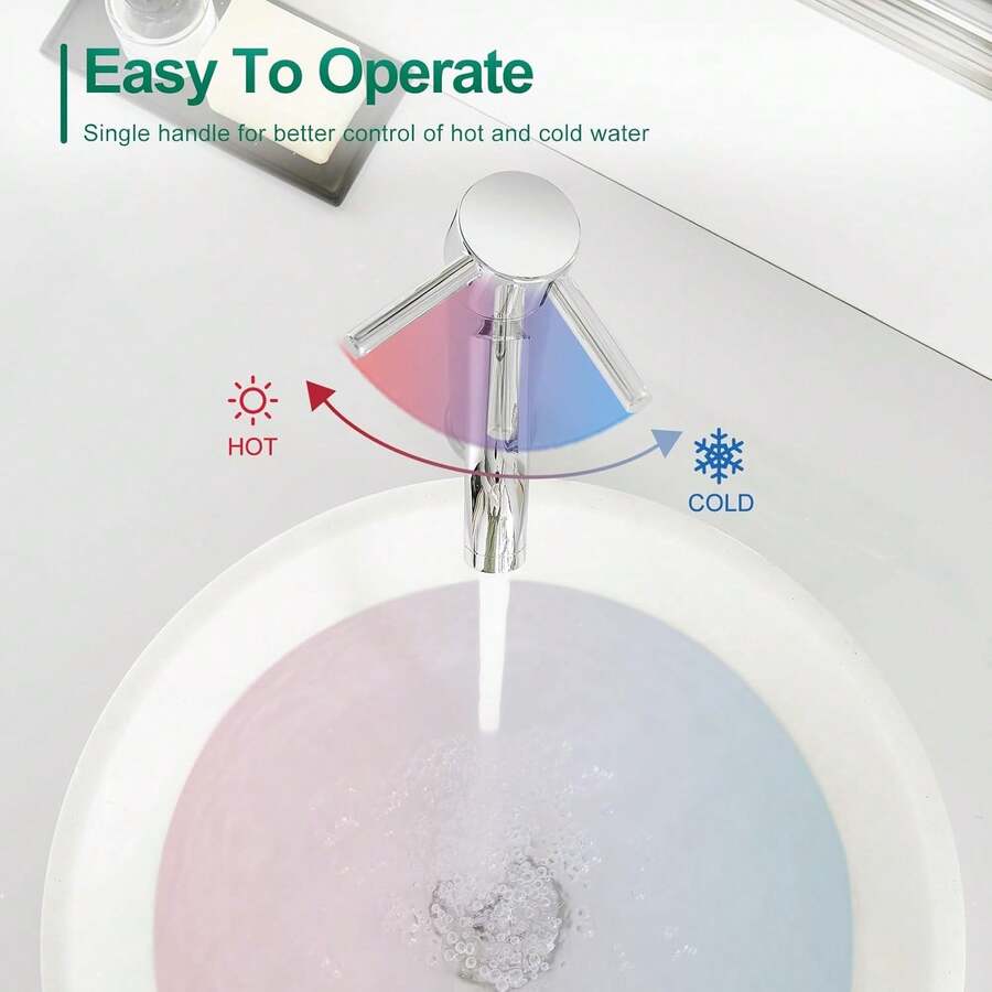 Mcmxtap Grifo monomando para baño
