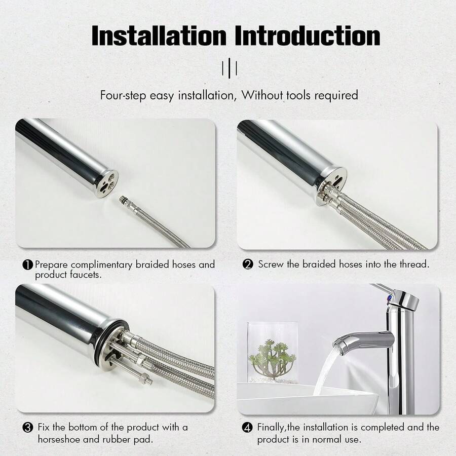 Mcmxtap Grifo monomando para baño