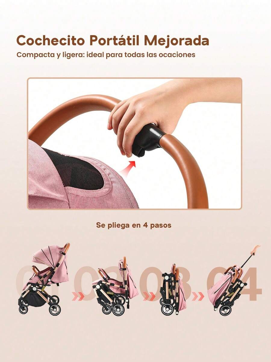 Cochecito de bebé reversible