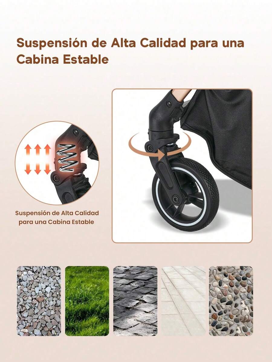 Cochecito de bebé reversible