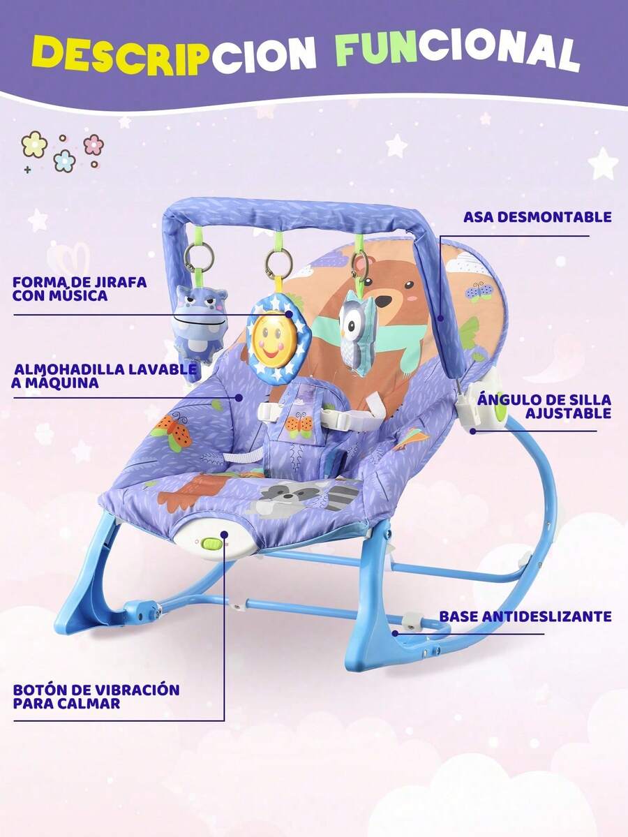 Silla mecedora multifuncional