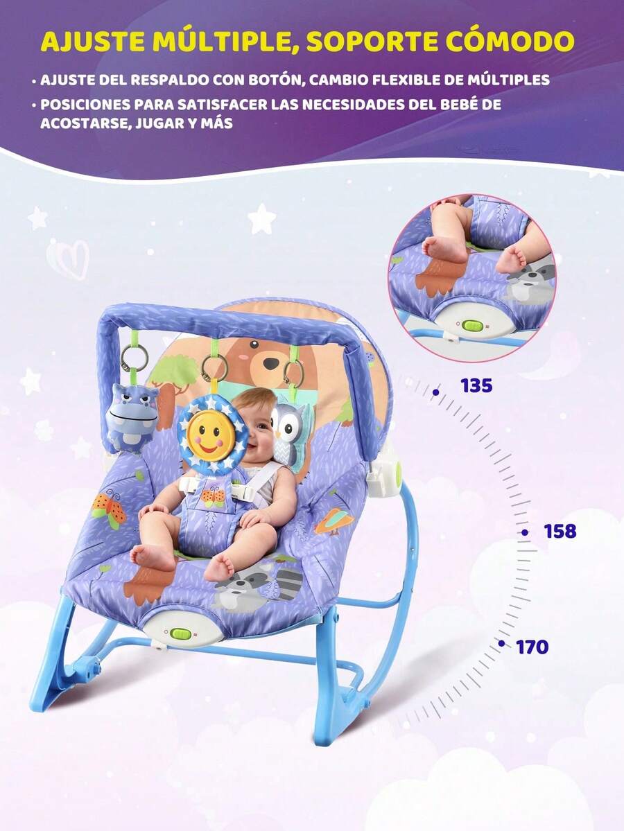 Silla mecedora multifuncional