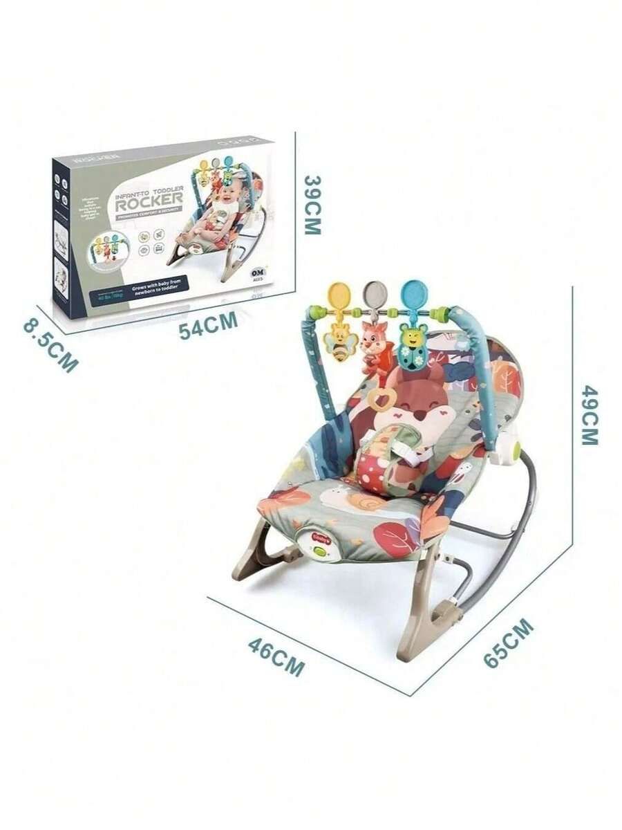 Silla mecedora multifuncional para bebé