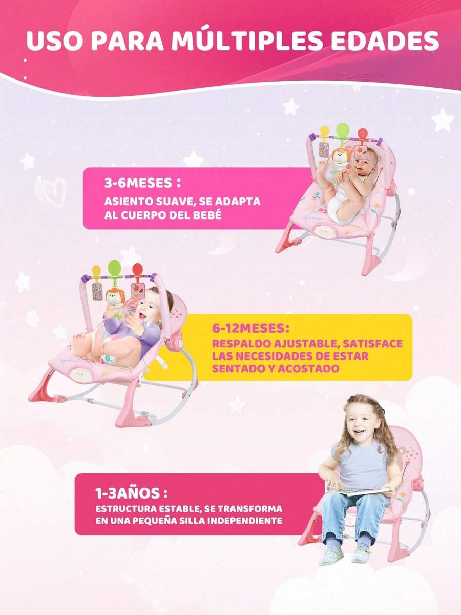Silla mecedora multifuncional