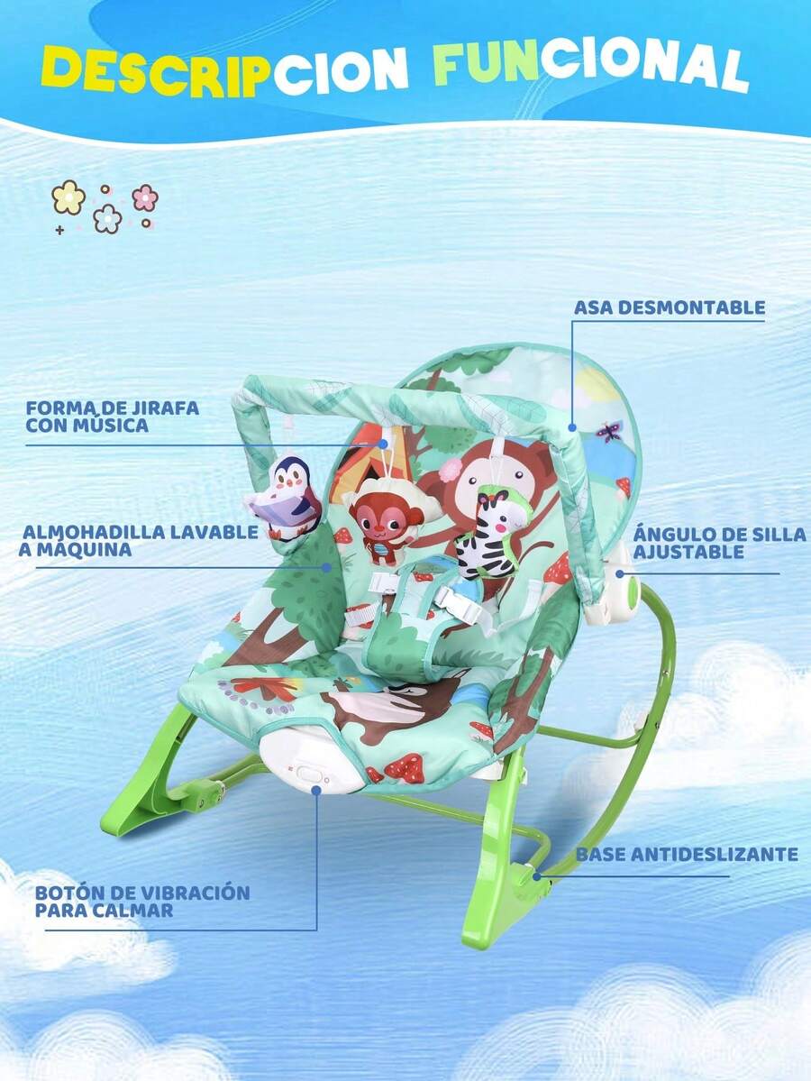 Silla mecedora multifuncional