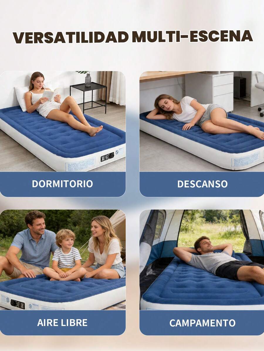 Colchón inflable de alta gama para acampar