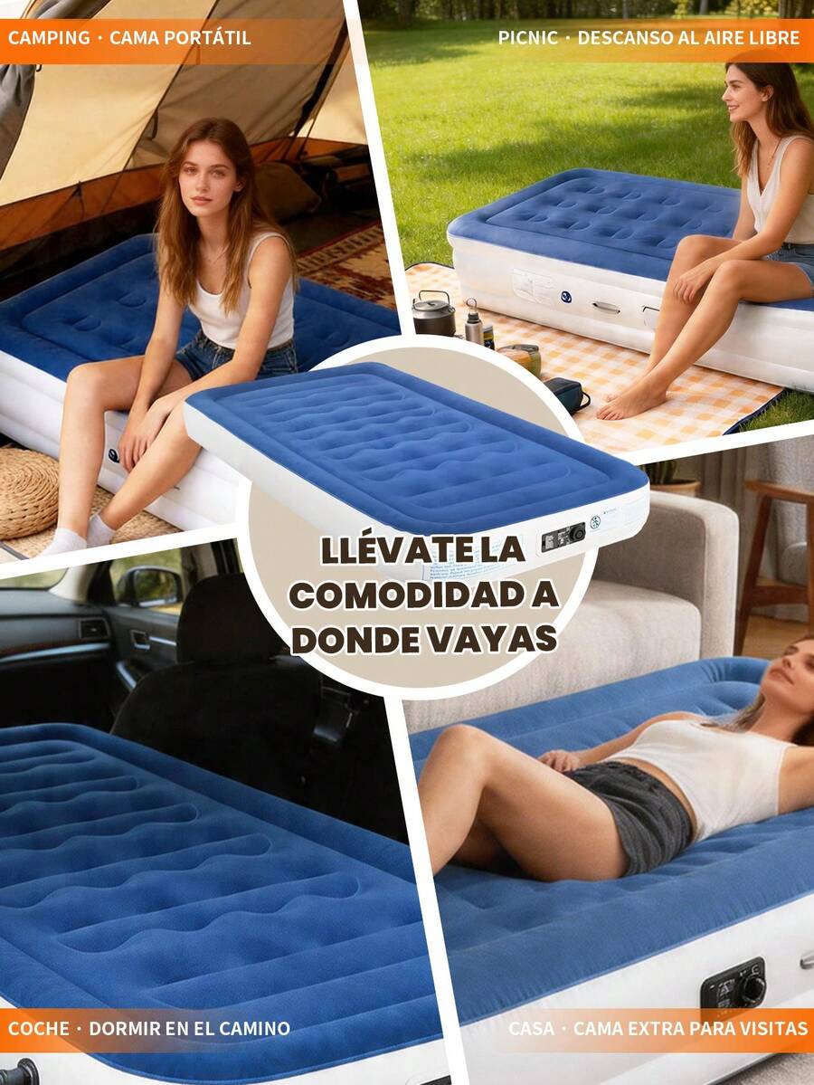 Colchón inflable de alta gama para acampar
