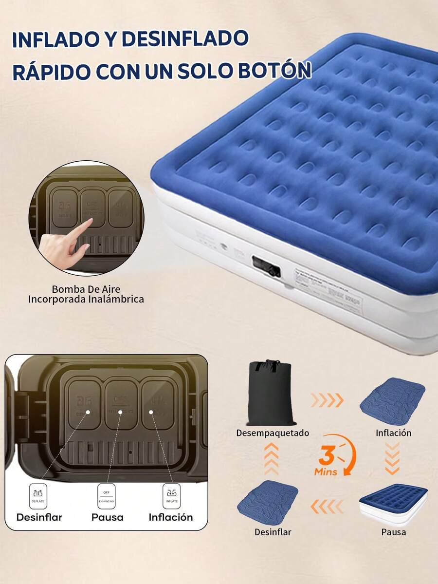 Colchón inflable de alta gama para acampar