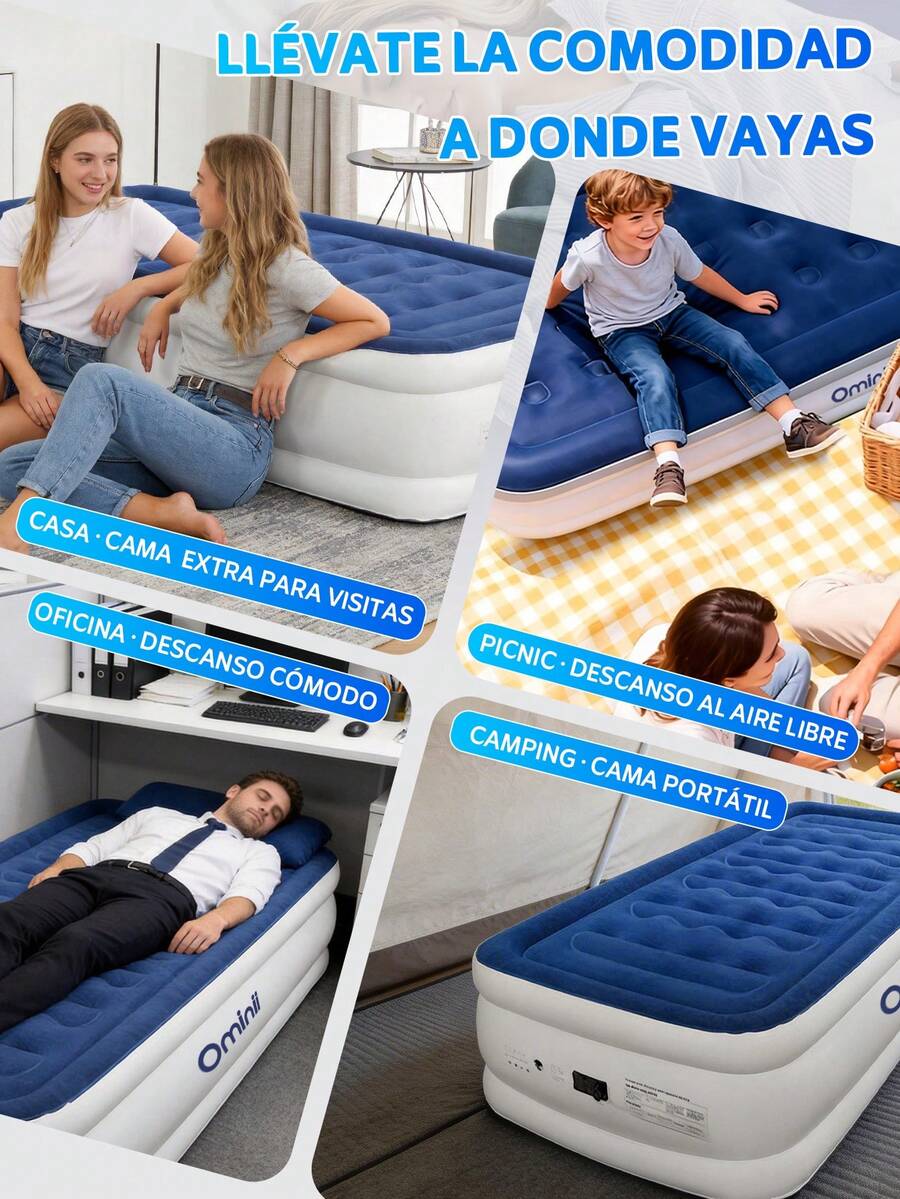 Colchón inflable de alta gama para acampar