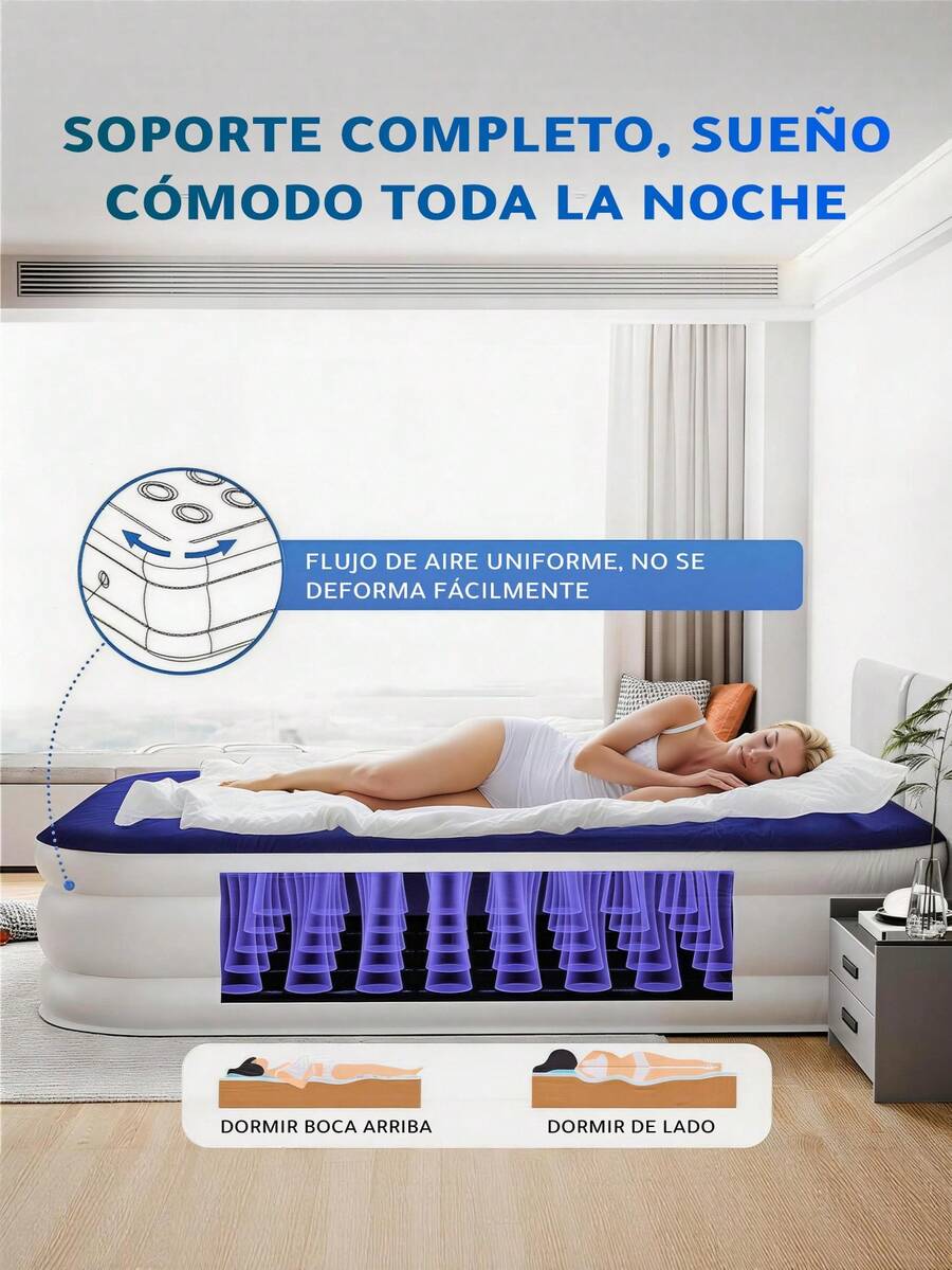 Colchón inflable de alta gama para acampar