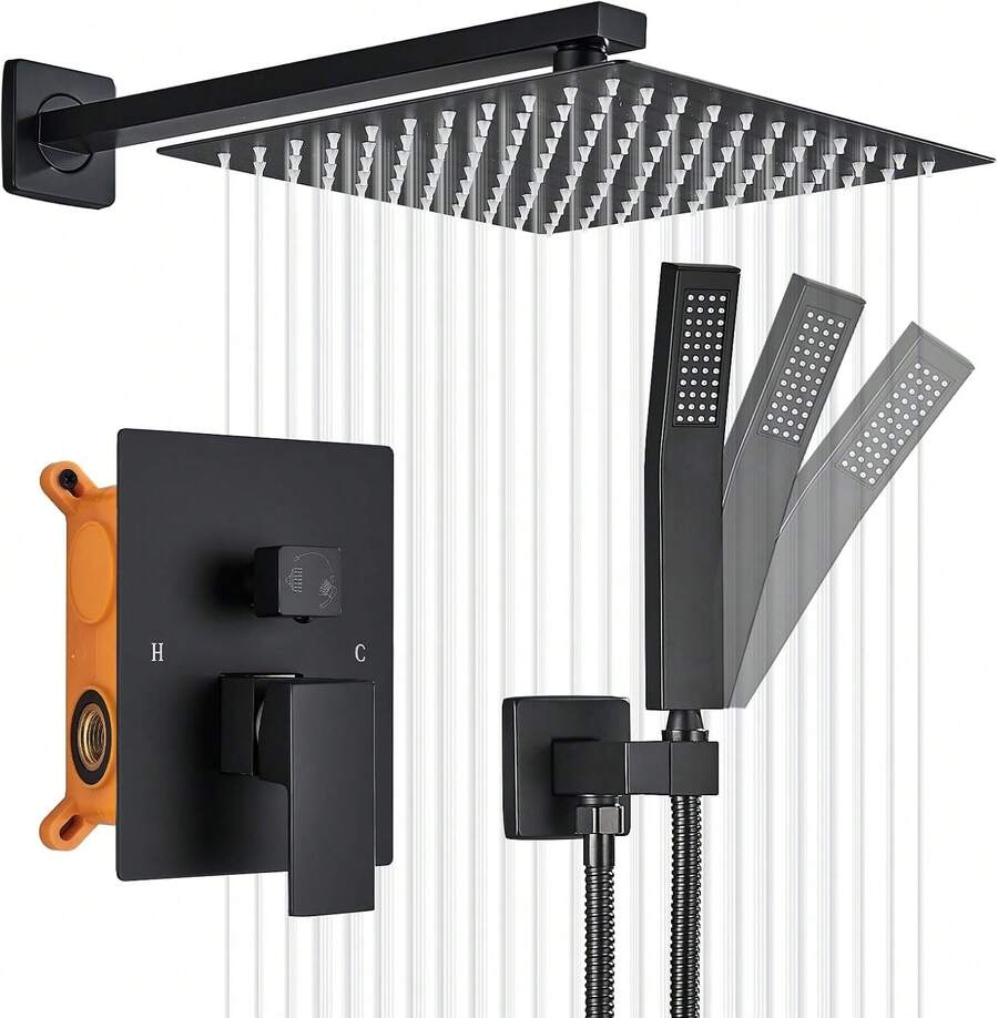 Mcmxtap Regaderas Para Baño Lluvia Sistemas De Ducha