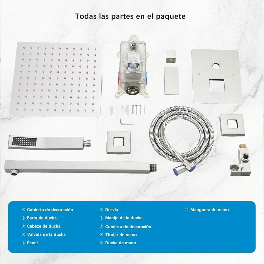 Mcmxtap Regaderas Para Baño Lluvia Sistemas De Ducha