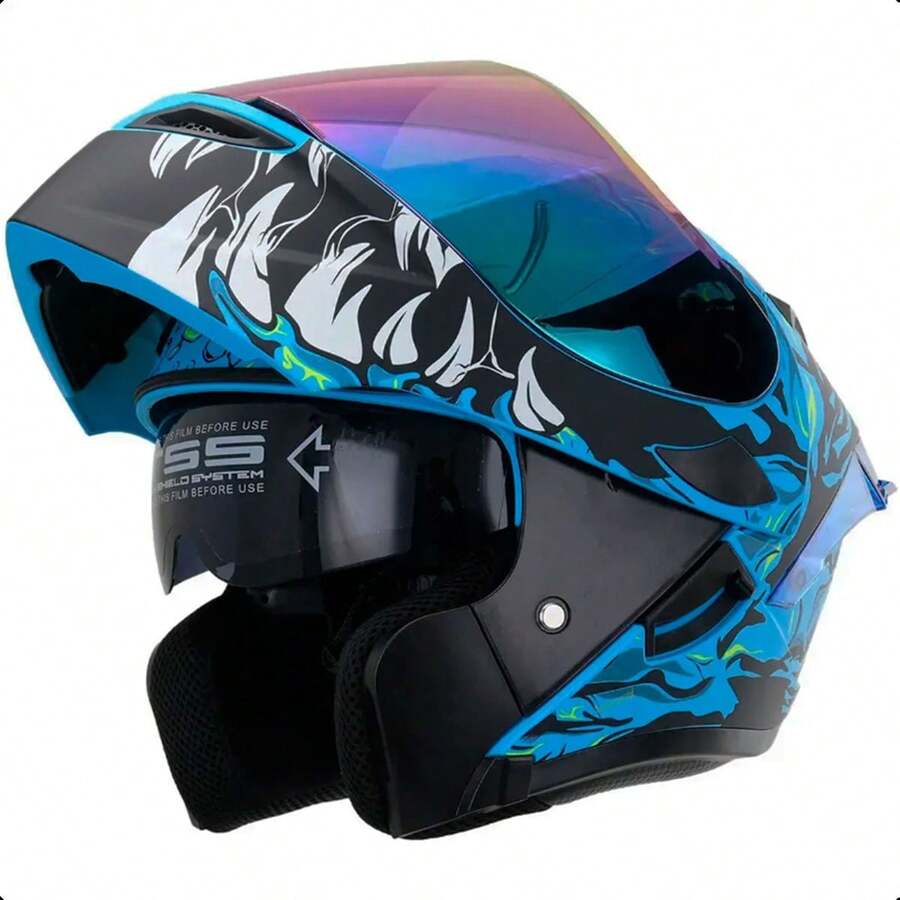 Casco Abatible Iron Racing