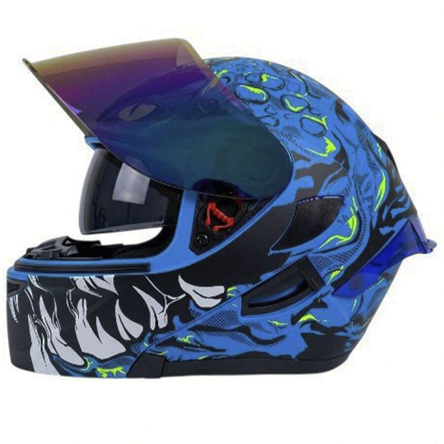 Casco Abatible Iron Racing