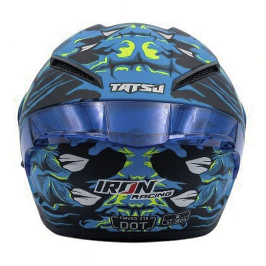 Casco Abatible Iron Racing