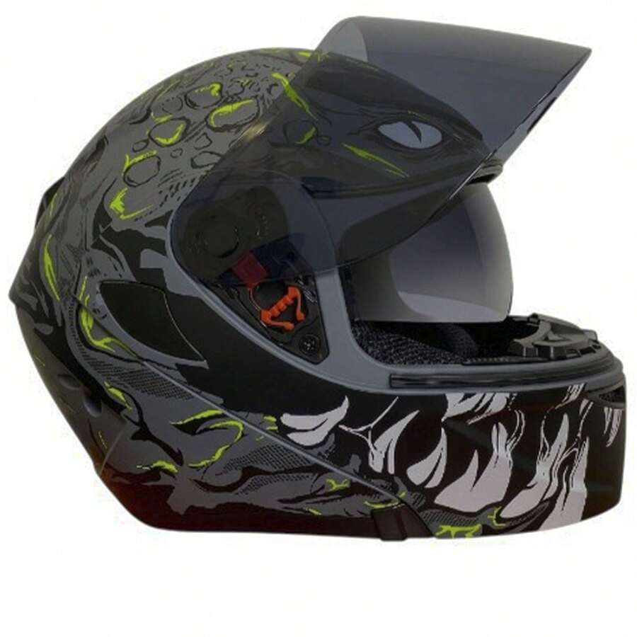 Casco Abatible Iron Racing