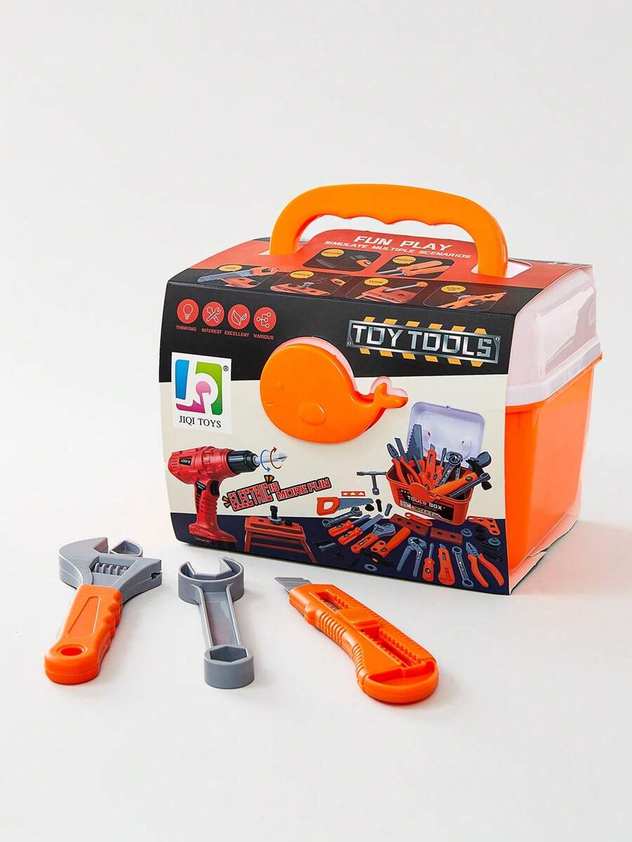 Juego de caja de herramientas para niños