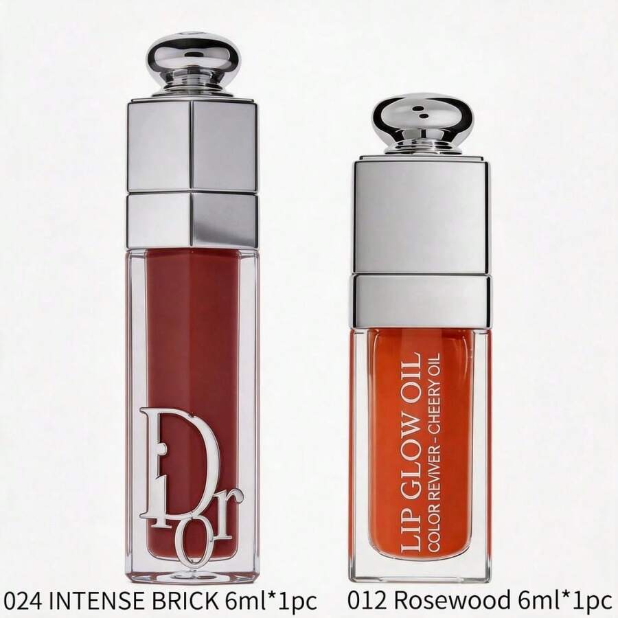 Dior Addict Lip Glow Oil 012 Rosewood +Dior Addict Lip Maximizer