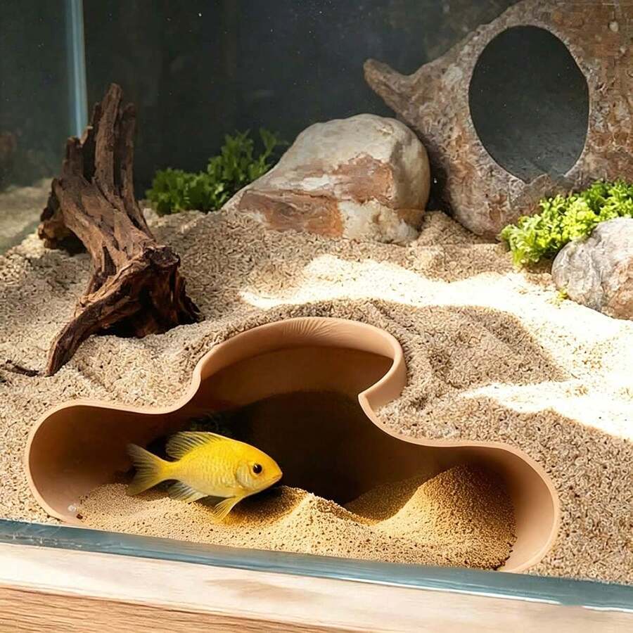 Túnel de acuario para peces