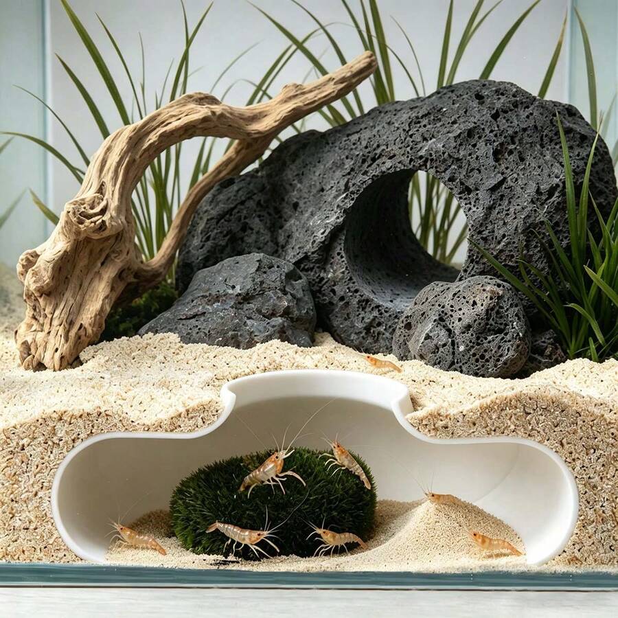Túnel de acuario para peces