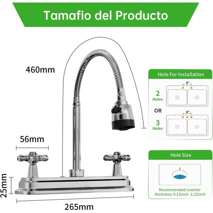 Mcmxtap Mezcladora para Fregadero