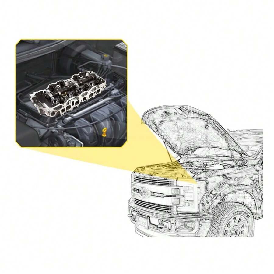 Culata Completa para 22R 2.4L Motor