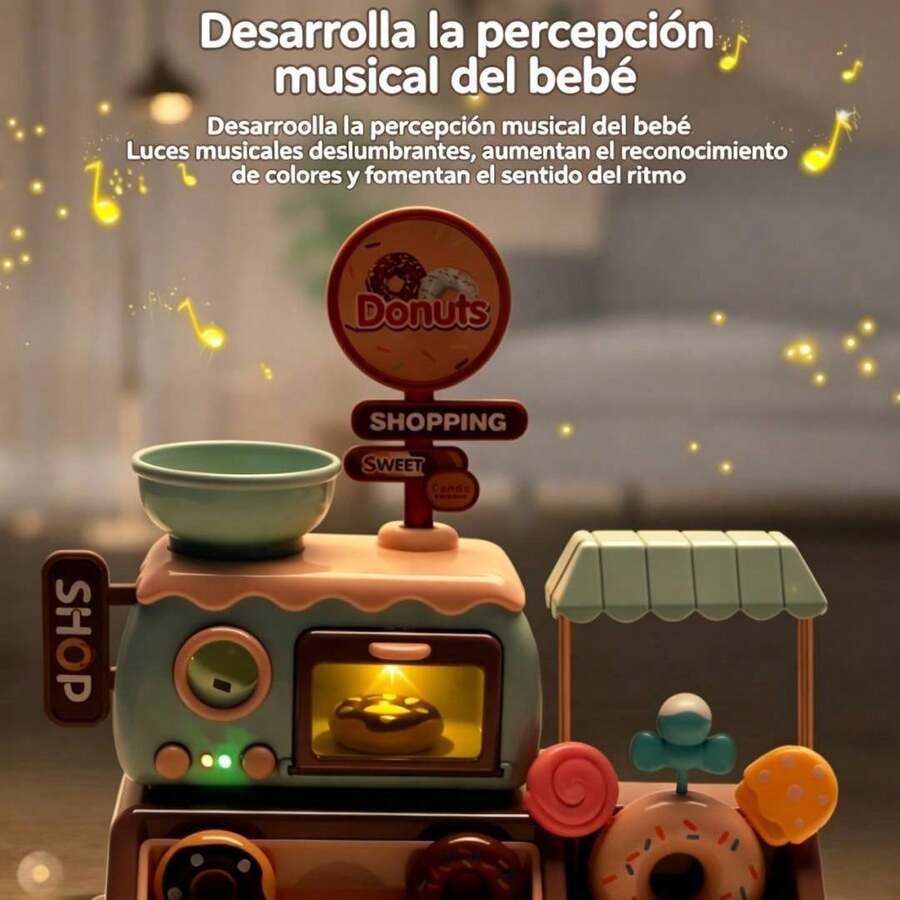 Juego De Tienda De Donas Para Niños Y Niñas