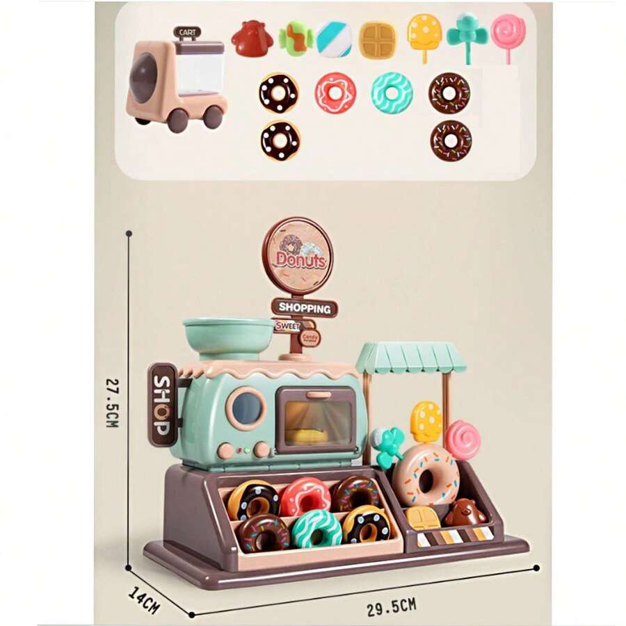 Juego De Tienda De Donas Para Niños Y Niñas