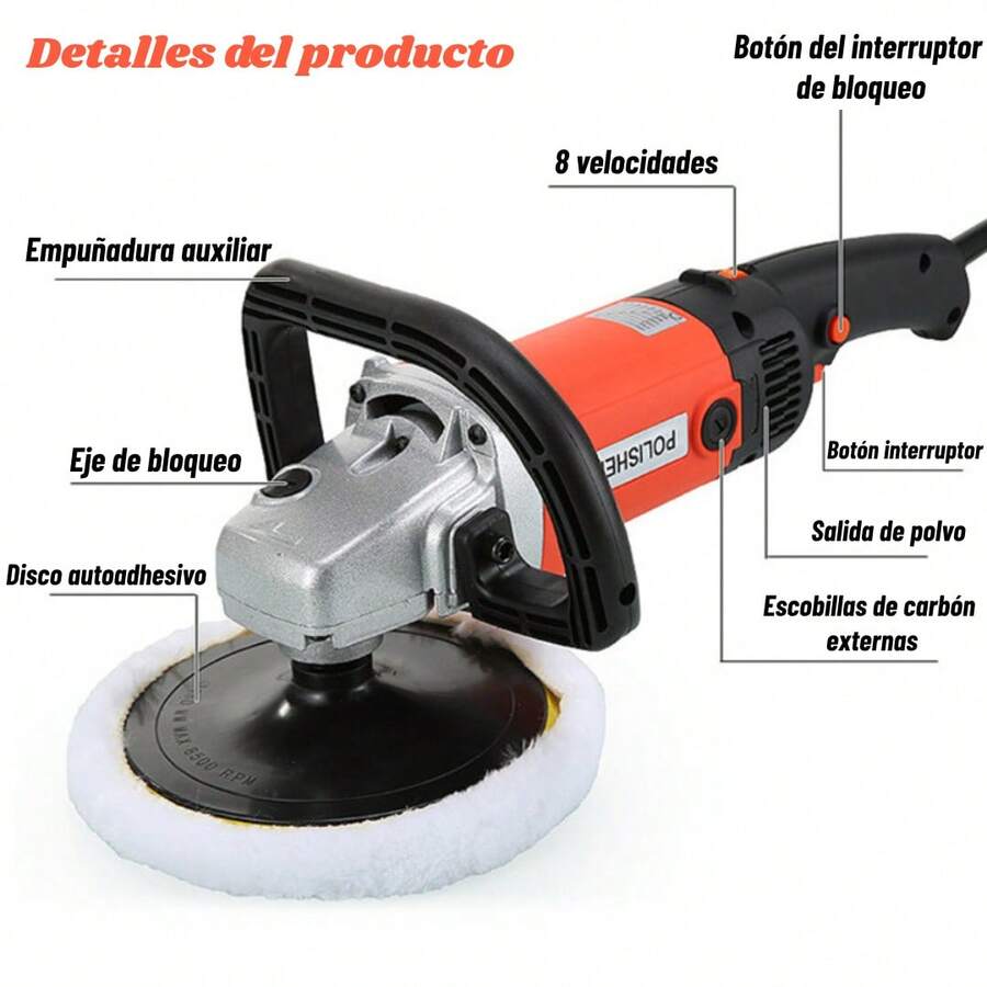 Pulidora Y Enceradora Eléctrica