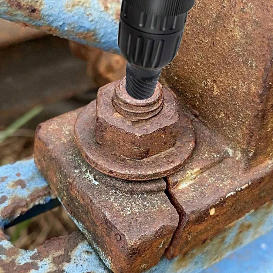 Juego De 25 Extractores De Tornillos Rotos De Acero Aleado