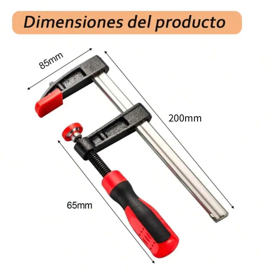 Juego de Abrazaderas de Barra Ajustable
