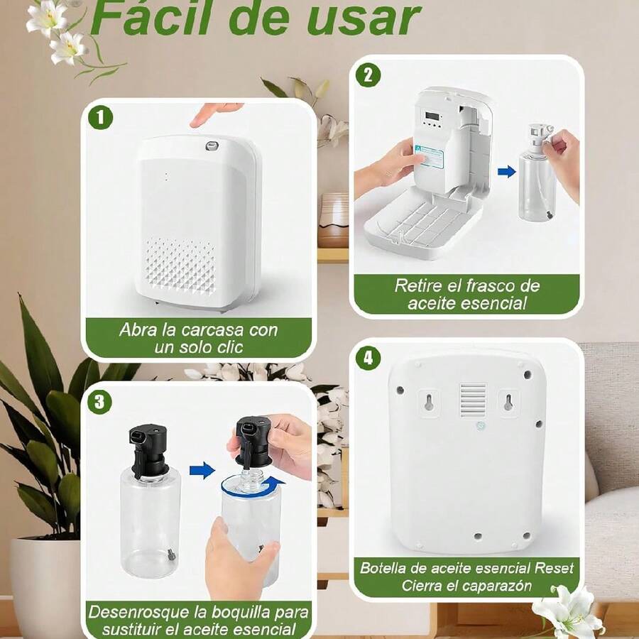 Difusor Eléctrico De Aceites Esenciales