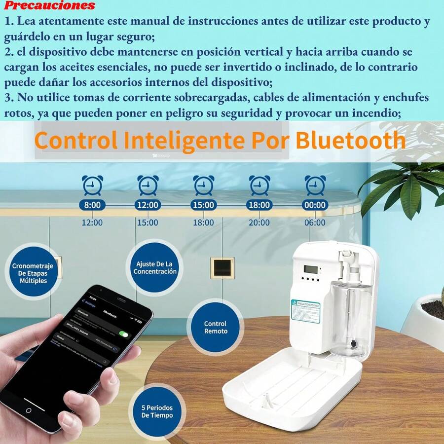 Difusor Eléctrico De Aceites Esenciales