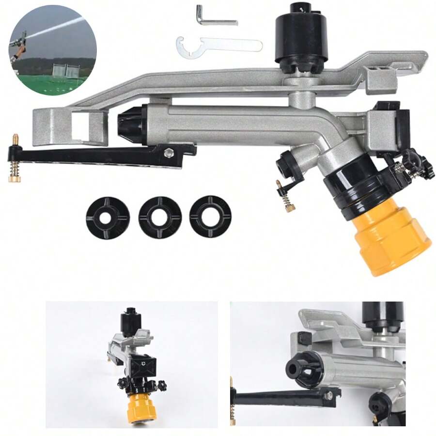 Aspersor De Impacto Rotativo Automático 360°