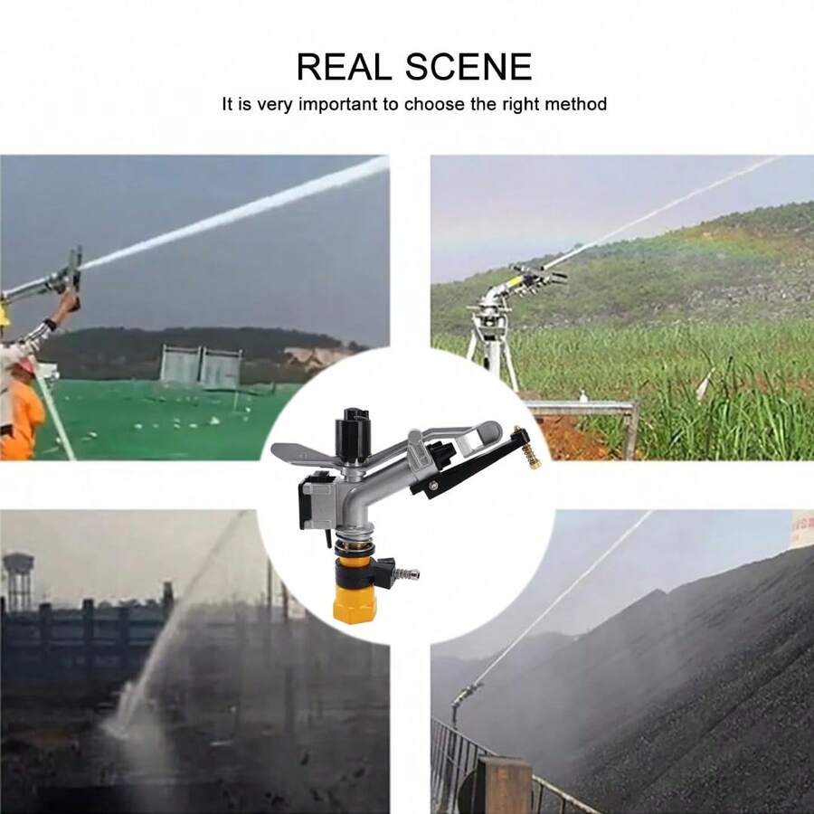Aspersor De Impacto Rotativo Automático 360°