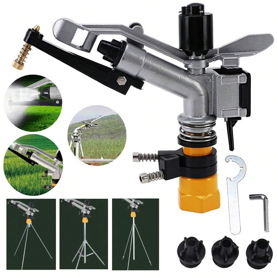 Aspersor De Impacto Rotativo Automático 360°