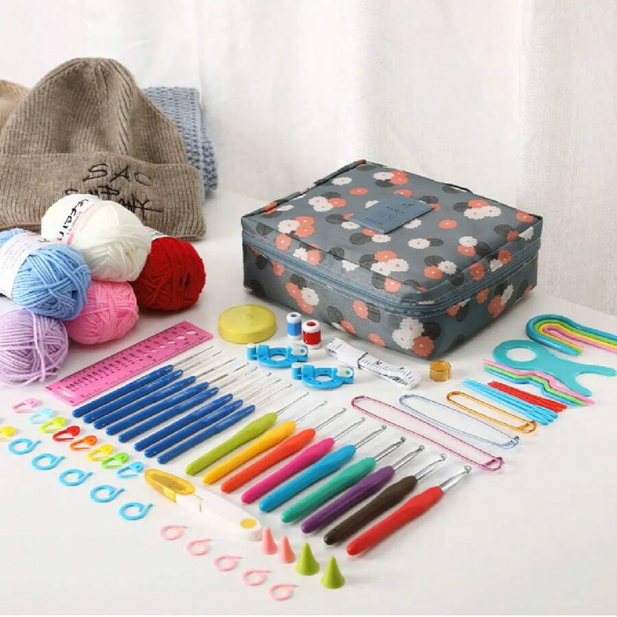 Kit completo de ganchillo para principiantes