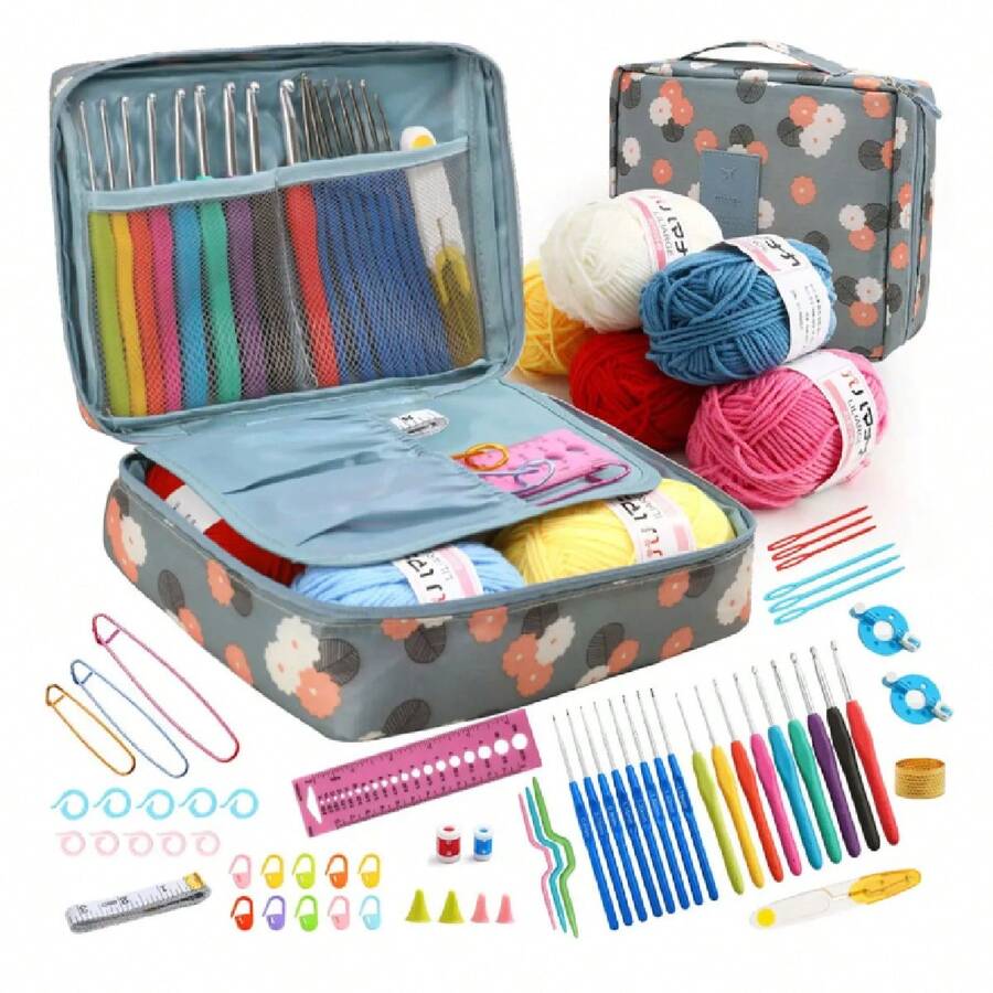 Kit completo de ganchillo para principiantes