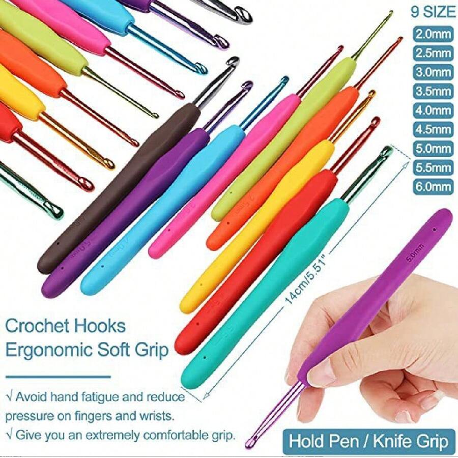Kit completo de ganchillo para principiantes