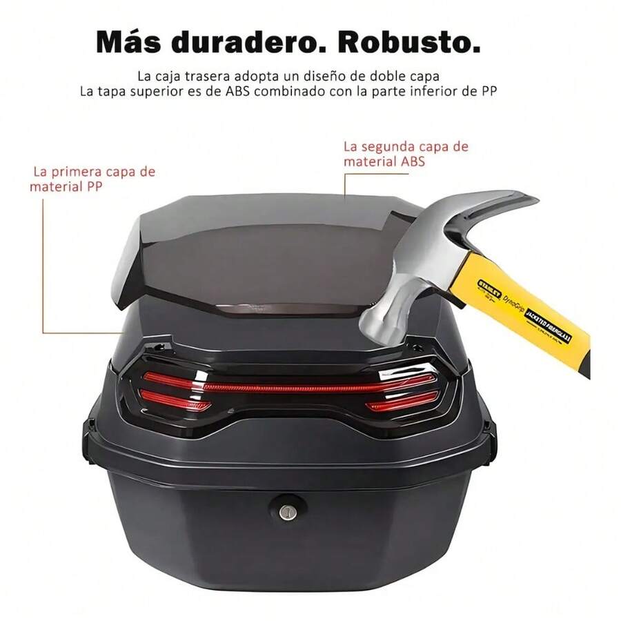 Maleta Trasera para Motocicleta