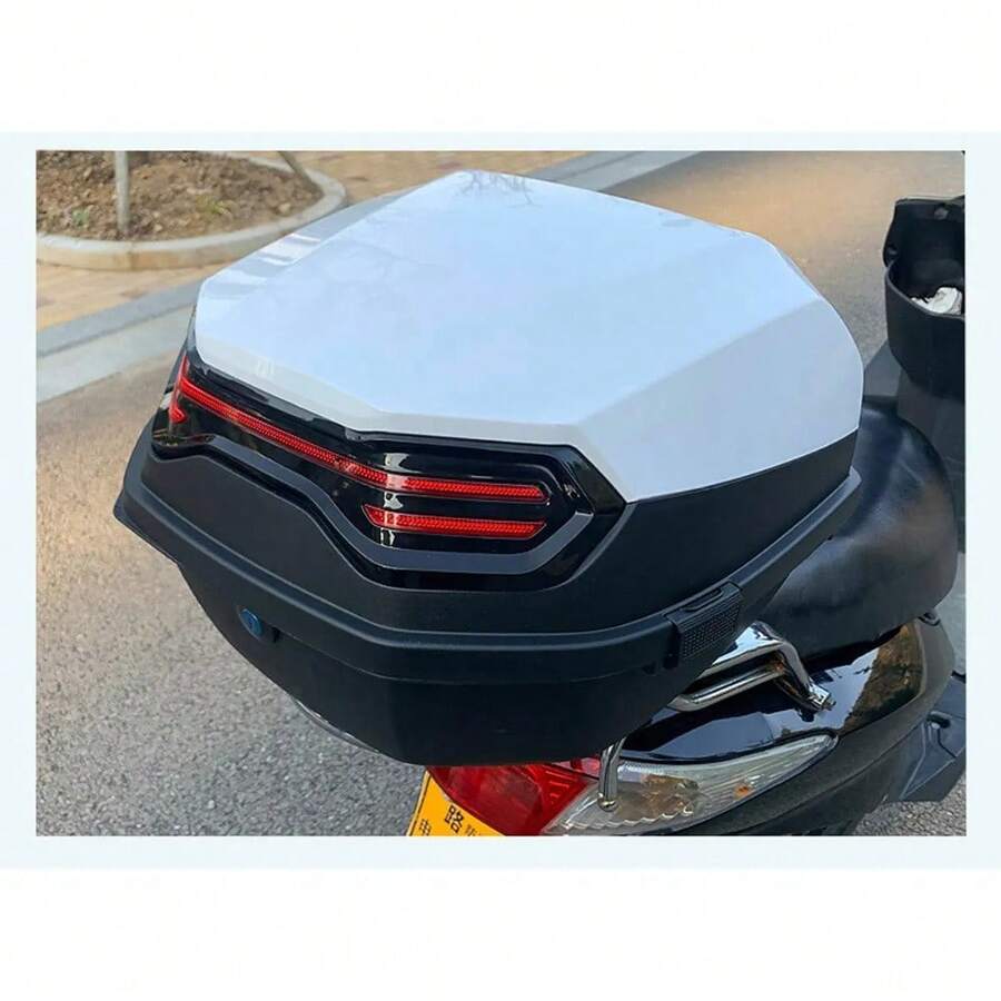 Maleta Trasera para Moto con Almohadilla