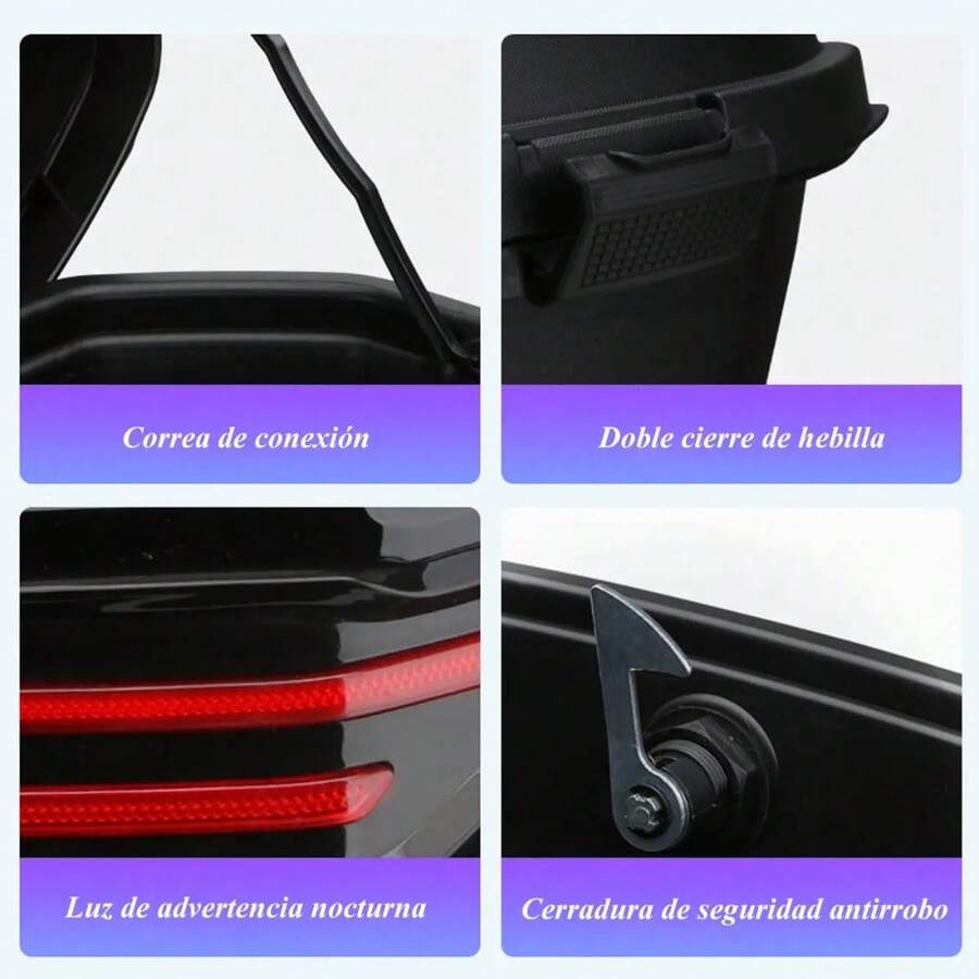 Cajuela para Motocicleta Universal 38L