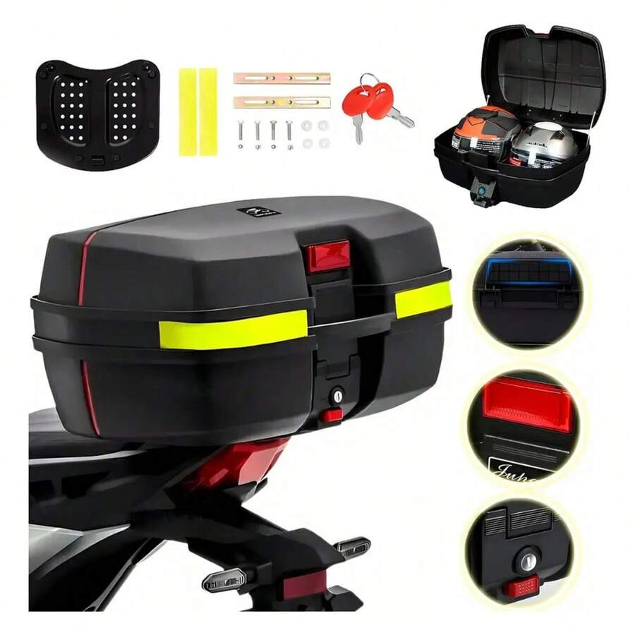 Cajuela para Moto 45L – Caja Trasera Universal