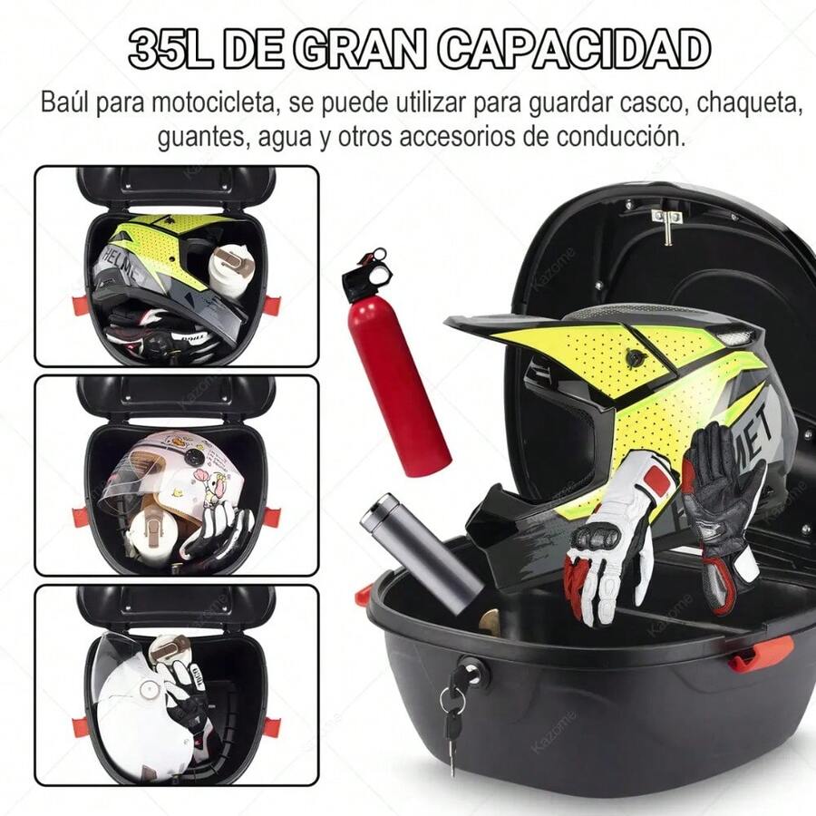Cajuela para Moto 35L