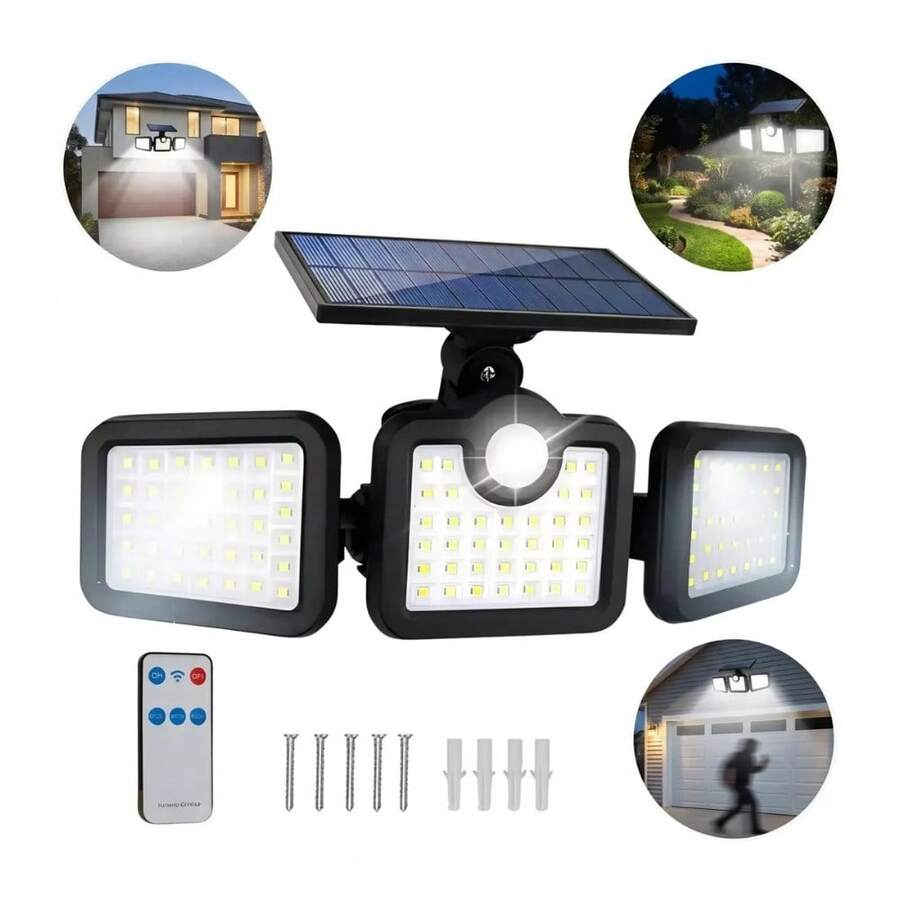 Lámparas Solares para Exterior 20W